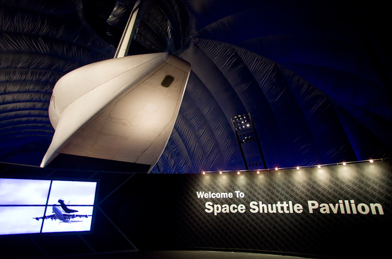 First look: Space shuttle Enterprise exhibit opening in New York City